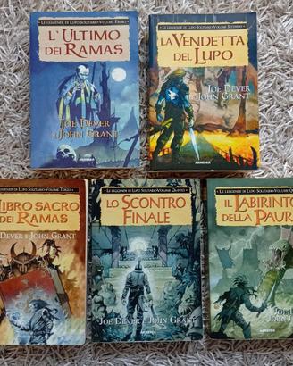 LE LEGGENDE DI LUPO SOLITARIO 5 Volumi