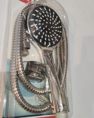 Kit doccetta + tubo flessibile, attacco universale