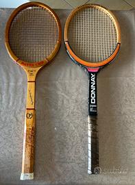 Racchette tennis vintage in legno
