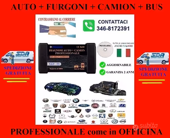 DIAGNOSI multimarca AUTO e CAMION con CONTRASSEGNO
