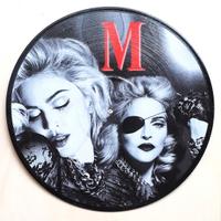 Vinile 33 giri da parete omaggio a Madonna 