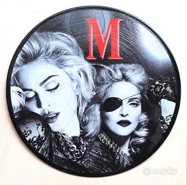 Vinile 33 giri da parete omaggio a Madonna 