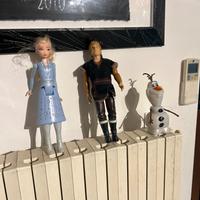 Set frozen di tre personaggi