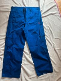 pantoloni cargo adidas blu elettrico