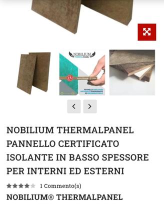 Cappotto termico NOBILIUM TERMALPANEL mm 9