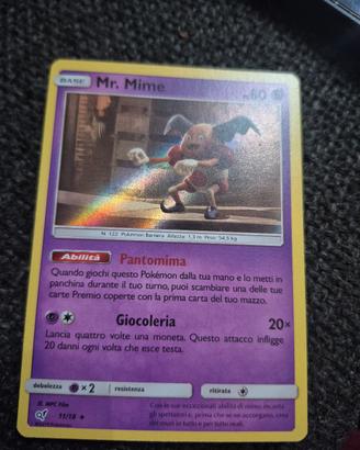 Mr. Mime 11/18 Olografica – Pokémon TCG – Detectiv