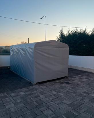 Box garage in PVC