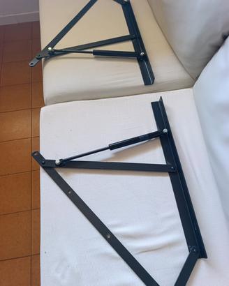 kit completo per sollevamento rete matrimoniale. p