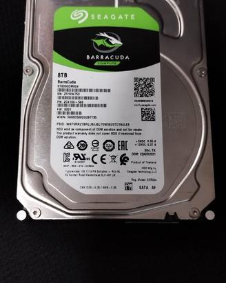 Hard Disk 8TB Seagate BarraCuda ST8000DM004