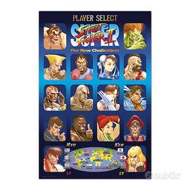 Poster Steet Fighter - Player Selection 61x91.5cm