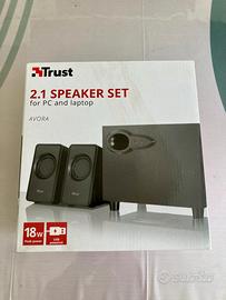 Altoparlanti 2.1 Subwoofer, Potenza di 18W