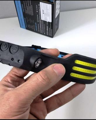 Lampada Frontale Ricaricabile GearWrench Con Chiave Ingranaggi Modello #83137 – Nuova Mai Usata