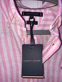 Camicia Uomo Tommy Hilfiger in lino - NUOVA