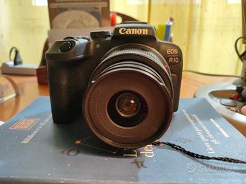 Canon Fotocamera mirrorless EOS R10 + RF-S 18-45 m