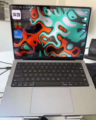 MacBook Pro - M1 Pro, 14”, 16+512GB - come nuovo