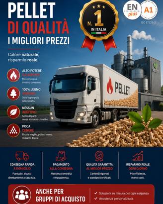 Pellet in esaurimento super prezzo