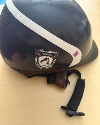 Casco equitazione Fouganza "Horse Riding 1976