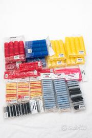 Lotto bigodini velcro e permanente, varie misure