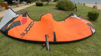 Ozone edge v9 11mt completa di barra 50cm kitesurf