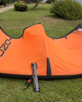 Ozone edge v9 11mt completa di barra 50cm kitesurf