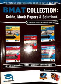 Libri preparazione test di medicina imat,inglese