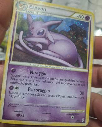 carta pokemon espeon call of legends 4/95 holo