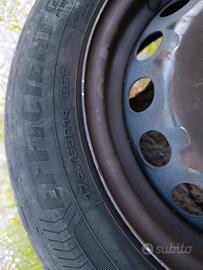 cerchio 14 e gomma panda