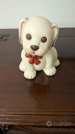 Thun- Statuetta Cagnolino in ceramica da co