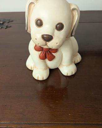 Thun- Statuetta Cagnolino in ceramica da co