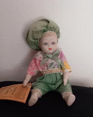 bambola di collezione Piccolo Omino di porcellana 