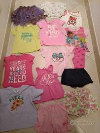Lotto stock abbigliamento bambina 3 anni