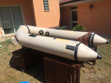 Gommone con 2 motori 850