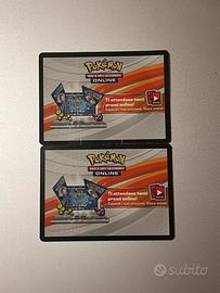 Codici bustine XY pokemon gioco di carte