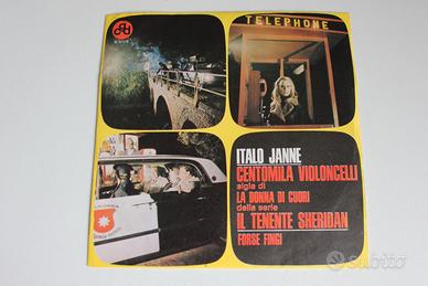 ITALO JANNE 45 GIRI CENTOMILA VIOLONCELLI 1969-GIA