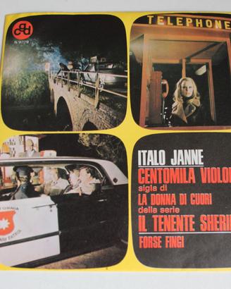 ITALO JANNE 45 GIRI CENTOMILA VIOLONCELLI 1969-GIA