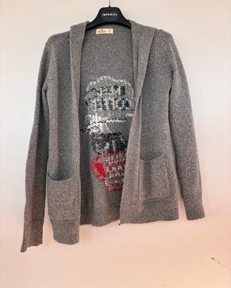 Cardigan con cappuccio Hollister