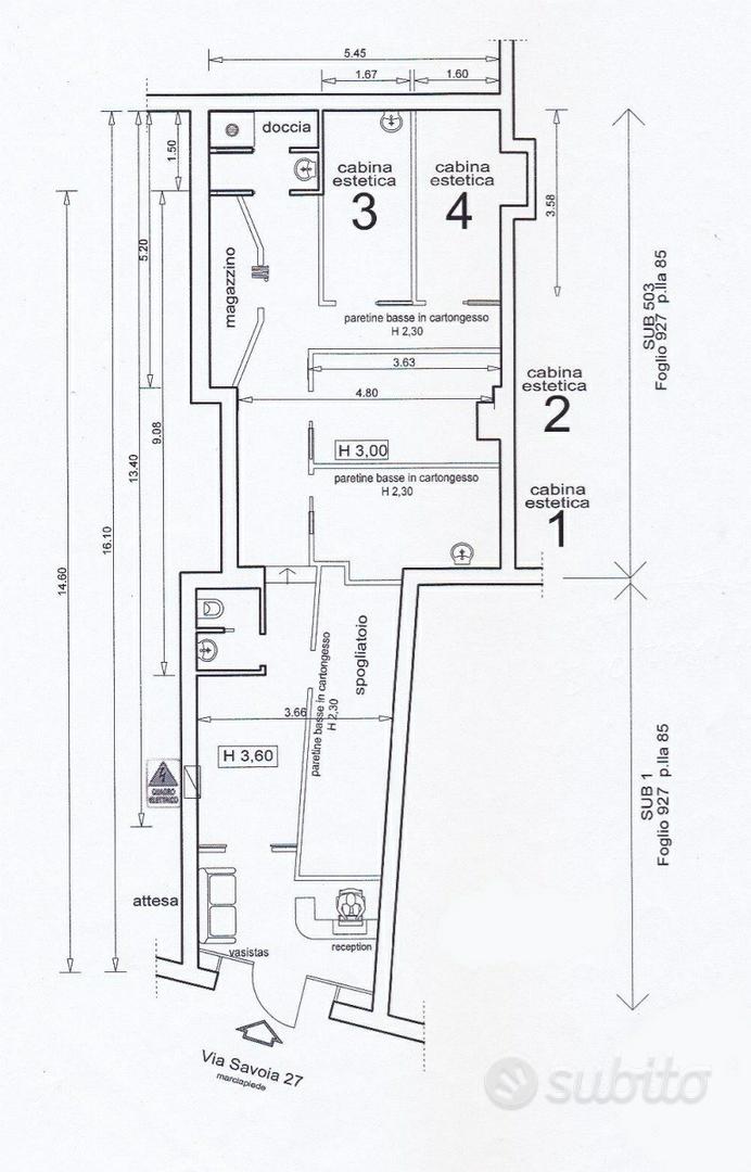 Negozio in via Savona 27 Roma - Vista 3