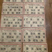 cartelle tombola antiche primi 900 lotto