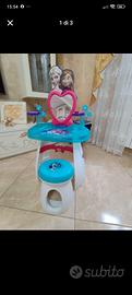Specchiera con sgabello Frozen