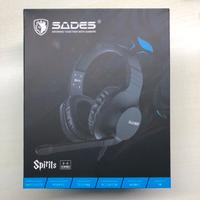 Cuffie pc/ps5 SADES Spirits (Nero) - NUOVO