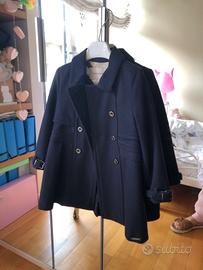 Cappotto blu bimba burberry 3 anni