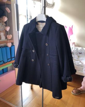 Cappotto blu bimba burberry 3 anni