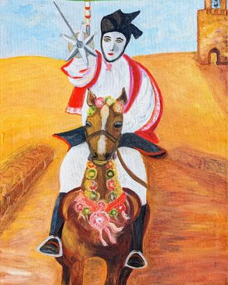 la Sartiglia,cavaliere A Oristano 