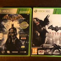 Batman arkham asylum city xbox 360