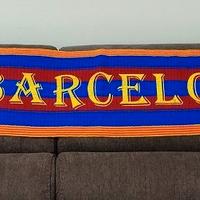 Sciarpa Barcellona vintage