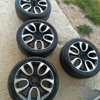 Cerchi e gomme 17 Fiat 500L