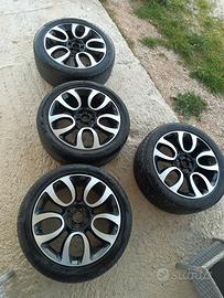 Cerchi e gomme 17 Fiat 500L