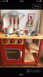 Cucina  New Classic Toys in legno per bambini