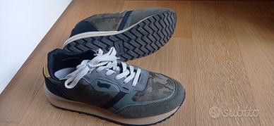 SCARPE GAS Uomo, Monday Camo Mix n.43. Come Nuove!