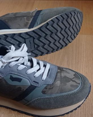 SCARPE GAS Uomo, Monday Camo Mix n.43. Come Nuove!